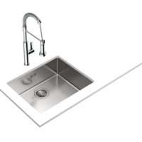 Подплотова иноксова мивка Be Linea RS15 50.40