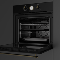 Фурна Teka HRB 6300 антрацит / месинг