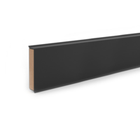 MDF перваз Cubu Decor 60 Черен дъб 2.5м
