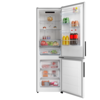 Свободностоящ комбиниран хладилник Teka RBF 44630 WH, Total No Frost, бял
