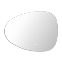 LED огледало 80х60см