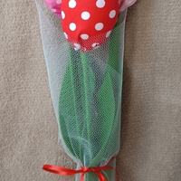 Лалета от текстил 3бр