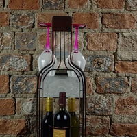 Поставка За Вино За Стена (8847828)