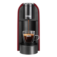 Капсулна кафе машина Caffitaly System VOLTA S36 CHERRY с 50 капсули подарък