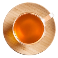 Чаша за чай/капучино с двойно дъно с бамбукова чинийка, 200 мл – 2 бр.