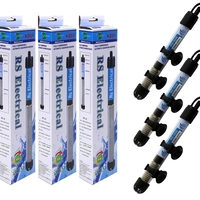 RS стъклен нагревател с термореле от 25W до 150W