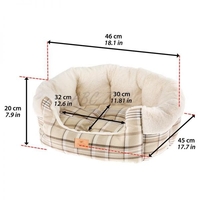 Ferplast Etoile 2 Beige - легло за куче/коте