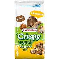 Crispy Muesli Hamster & Co – пълноценна храна (мюсли) за хамстери, джербили, плъхове и мишки, 1 кг