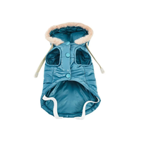 Freedog Iceguard Raincoat TEAL 20 cm - непромокаемо яке, морско синьо