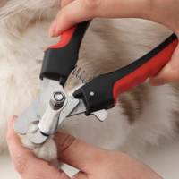 Нокторезачка за животни, с пила, ергономичен дизайн, неръждаема стомана, за малки кучета