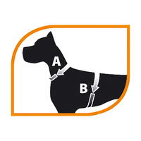 Кучешки нагръдник Ferplast CHAMPION P XSmall - малък - червен, розов, черен, син