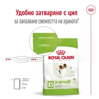 ROYAL CANIN® SHN X-SMALL ADULT – за кучета в зряла възраст от много дребни породи (тегло до 4 кг) - над 10 месеца
