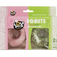 Лакомства за кучета, с вкус на плодове и зеленчуци, Lolo Pets, 120 гр., 2 бр.