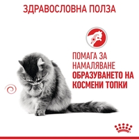 ROYAL CANIN® FCN CARE HAIRBALL за котки в зряла възраст - препоръчва се за намаляване формирането на космени топки