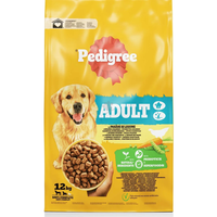 Pedigree Chicken and Vegetable - суха храна за куче с пилешко и зеленчуци 12 кг