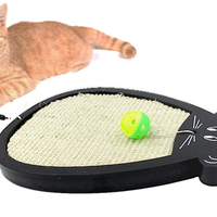 Драскало за коте под формата на мишка с топче