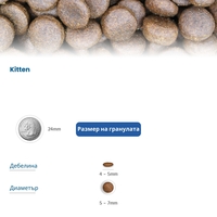 N&D Spirulina Herring & Wolfberry Kitten – суха храна без зърнени култури за подрастващи котенца до 1 година, с херинга, спирулина и годжи бери