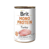 Brit Mono Protein Turkey - консерва с пуешко 400 гр