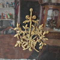 Антикварен параван за камина Луи 15