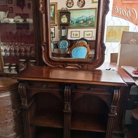 Класически шкаф конзола с огледало