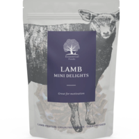 ESSENTIAL LAMB MINI DELIGHTS - деликатесни малки лакомства за кучета с агнешко месо, 100г