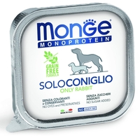 Monge Monoprotein Adult Dog  Pate Rabbit – пастет за кучета в зряла възраст със заешко месо, 150 g