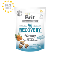 Brit Care Dog Functional Snack Recovery Herring - лакомство за възстановяване с херинга и морски зърнастец 150гр.