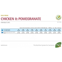N&D Prime Chicken & Pomegranate Cat Adult – храна за котки над 1 година с пиле и нар, 300 g / 1.5 kg / 5 kg