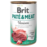 Brit Pate and Meat Venison - пастет за кучета с еленско месо 400 гр