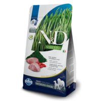 N&D Spirulina Lamb Adult Medium & Maxi – Храна за кучета от средни и едри породи с агнешко, спирулина и годжи бери 7кг