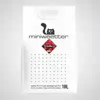 Miniweetter Strawberry – Биоразградима соева котешка тоалетна с аромат на ягода | 7L / 18L