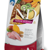 N&D Tropical Selection Chicken Adult Mini – храна за кучета, с пилешко и тропически плодове, за дребни породи, 1.5 kg / 5 kg