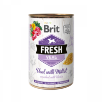 Brit Fresh Veal & Millet - консервирана храна с телешко и просо 400г