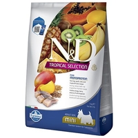 N&D Tropical Selection Herring & Tropical Fruits Adult Mini – храна за кучета, с херинга и тропически плодове, за дребни породи, 1.5 kg / 5 kg