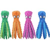 Плюшена играчка октопод за кучета със звук – 31 см