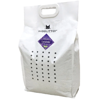 WeeLitter Lavender – Натурална биоразградима соева котешка тоалетна с аромат на лавандула | 6L / 18L