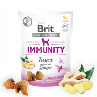 Brit Care Dog Functional Snack Immunity Insect - лакомство за имунитет с джинджифил 150гр.