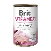 Brit Pate and Meat Puppy - пастет за кученца с пилешко и пуешко месо 400 гр