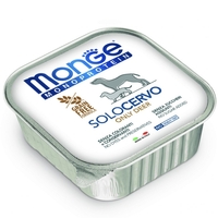 Monge Monoprotein Adult Dog Pate Deer – пастет за кучета в зряла възраст с елен, 150 g