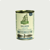 Isegrim Adult Salmon, Millet & Blueberries-консерва за израснали кучета със сьомга, птиче, сорго и боровинки 400г