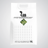 Miniwetter Chamomile – Биоразградима соева котешка тоалетна с аромат на лайка | 7L / 18L
