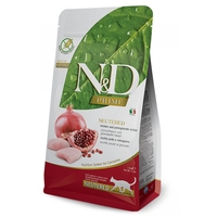 N&D Prime Chicken & Pomegranate Cat Neutered Adult – храна за кастрирани котки над 1 година с пиле и нар, 300 g / 1.5 kg / 5 kg