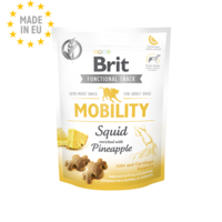 Brit Care Dog Functional Snack Mobility Squid - лакомство за стави и мобилност с калмари и ананас 150гр.