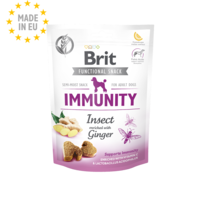 Brit Care Dog Functional Snack Immunity Insect - лакомство за имунитет с джинджифил 150гр.