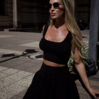 Sculpted Knit Set Black