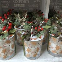 Ароматна КОЛЕДНА свещ - бисквитка