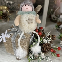 Забавна КОЛЕДНА декорация с човечета