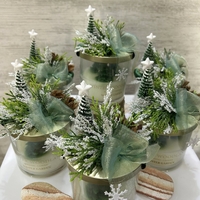 Ароматна КОЛЕДНА свещ - елхичка