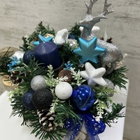 Стилен КОЛЕДЕН свещник