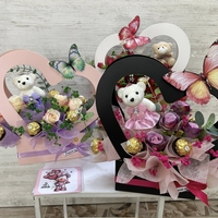 Чанта СЪРЦЕ с МЕЧЕ